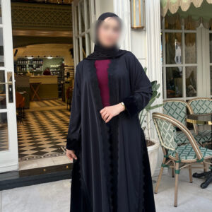 ADN - Abaya Dentelle Noire
