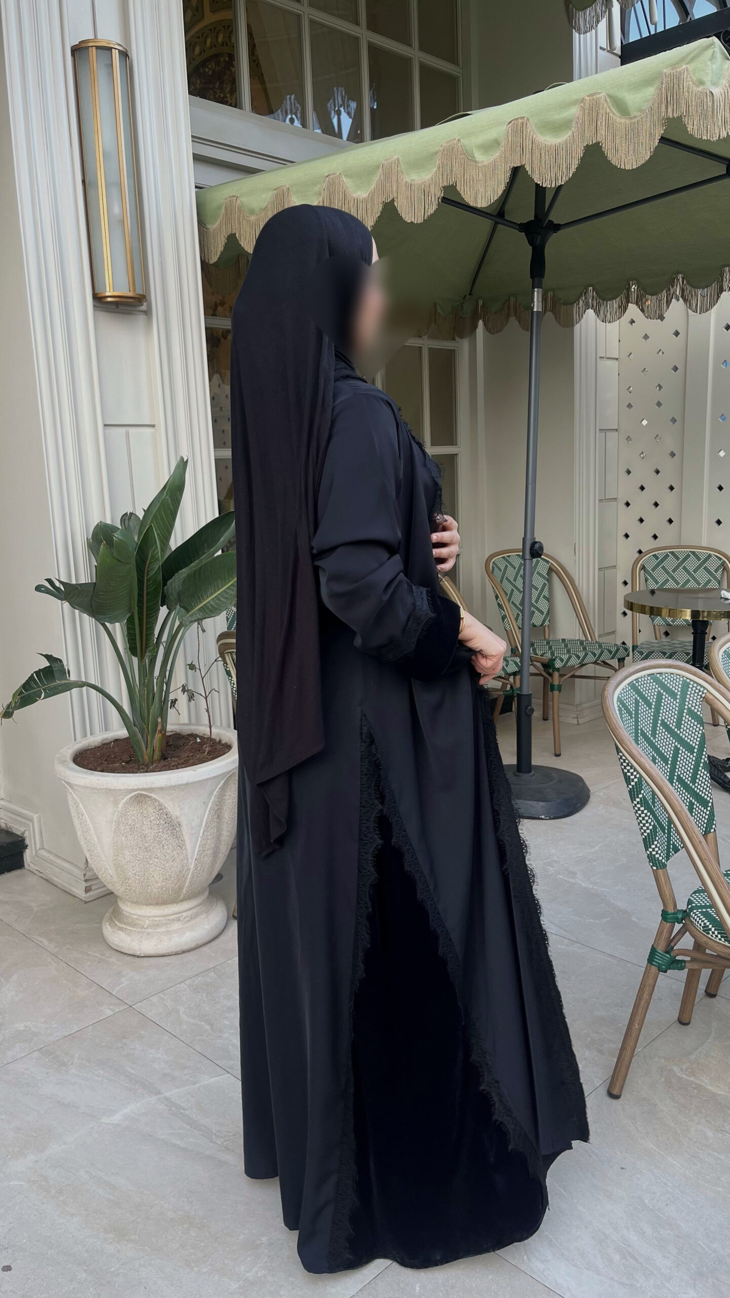 ADN - Abaya Dentelle Noire – Image 2