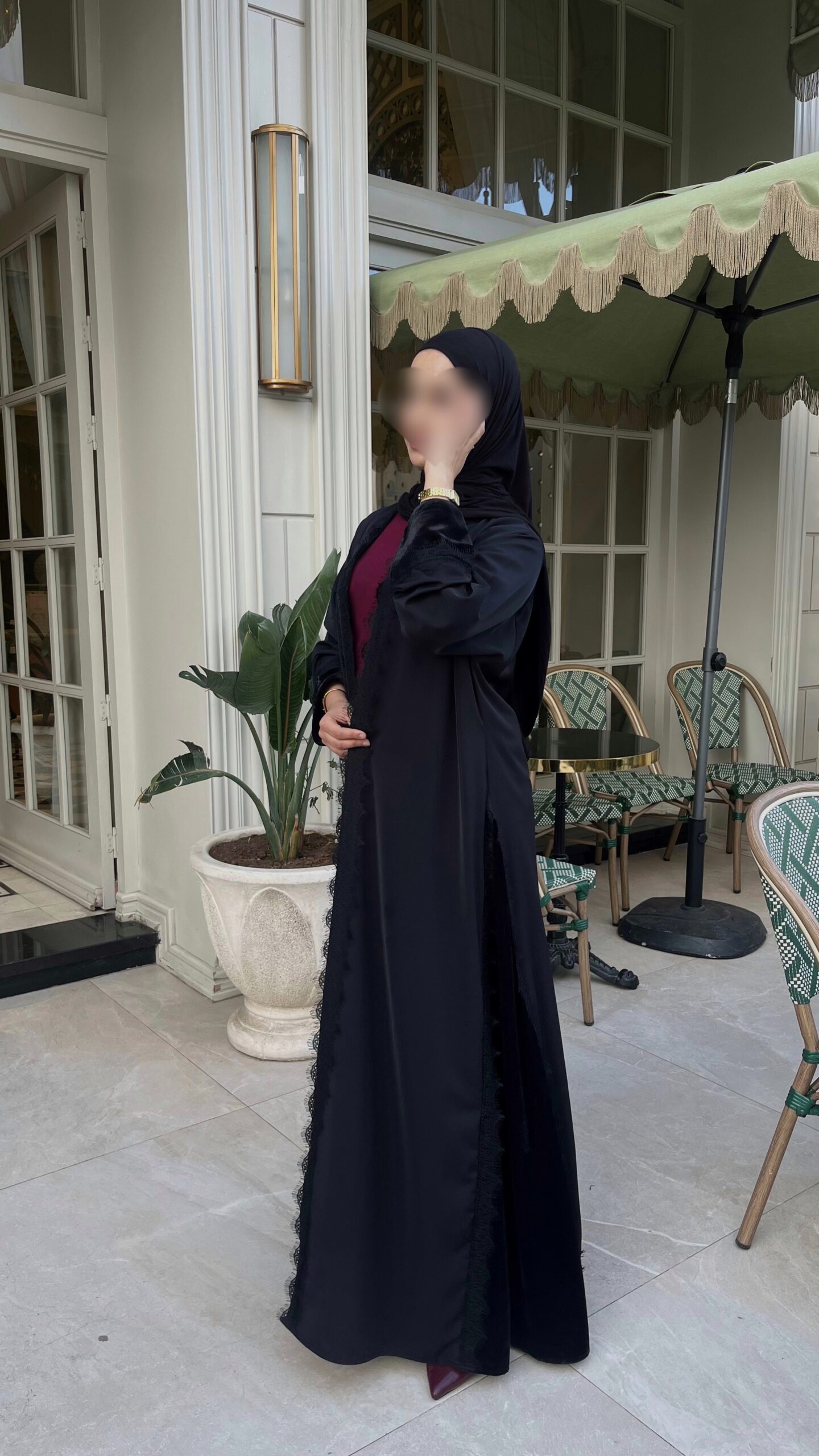 ADN - Abaya Dentelle Noire – Image 3